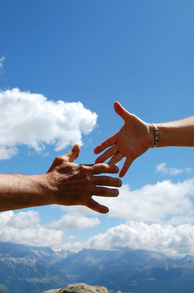 Solidarity hands
