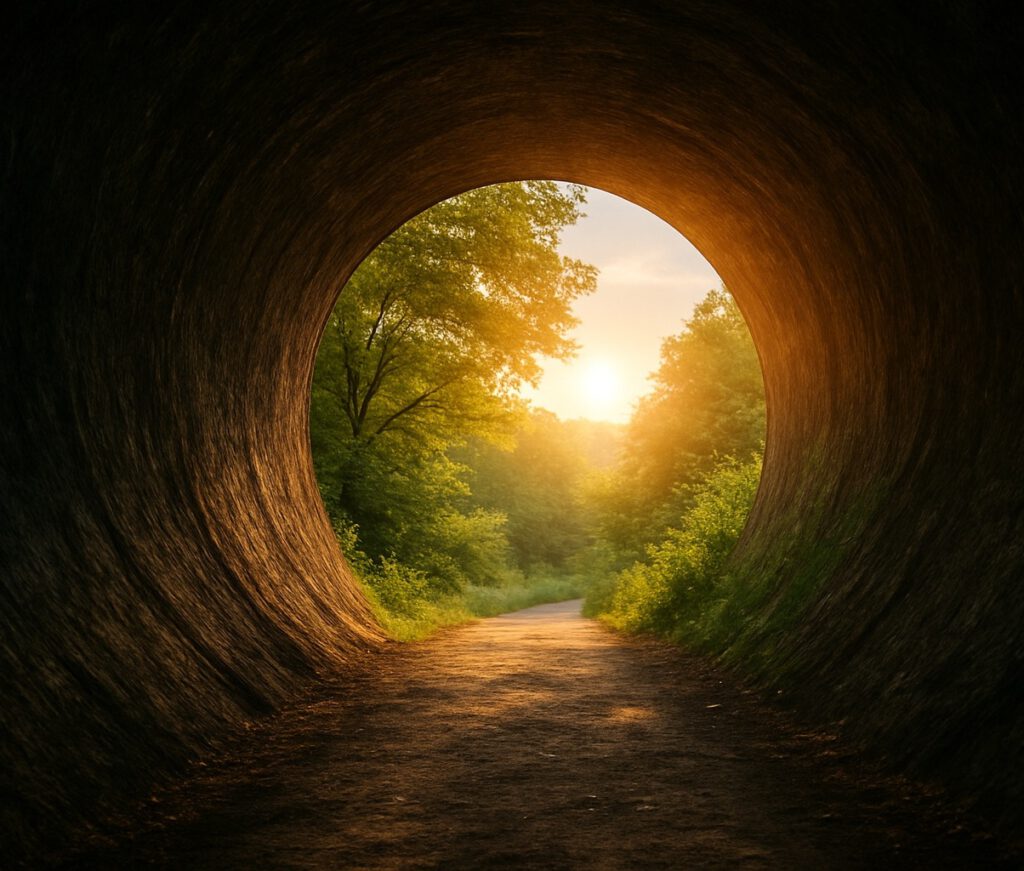 The end of the tunnel